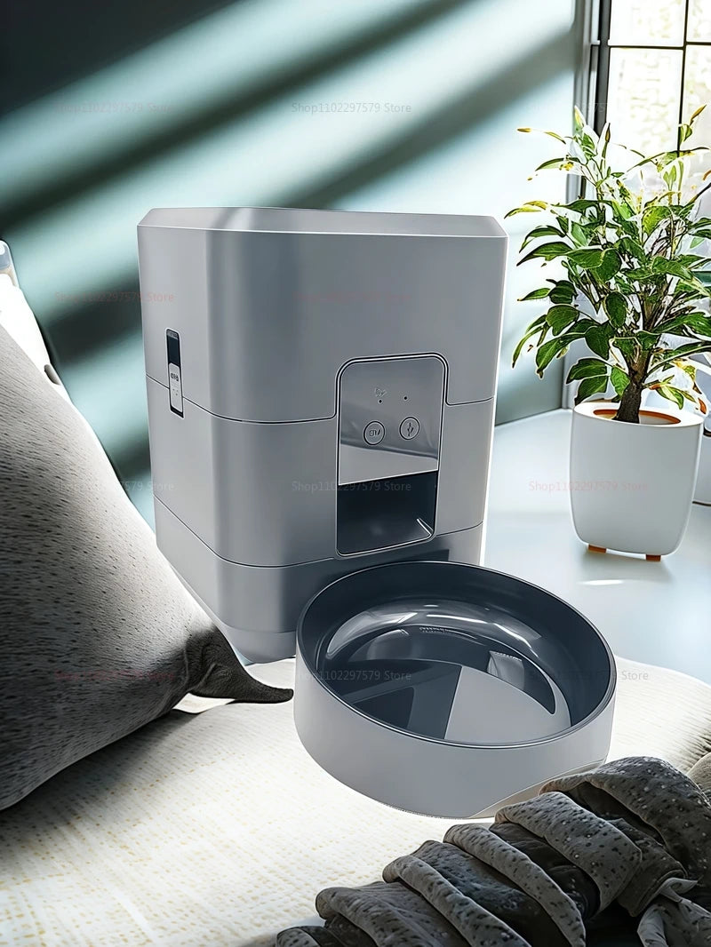 2025 New 2L Wifi Smart Pet Feeder Automatic Cat & Dog Food Dispenser with APP Control