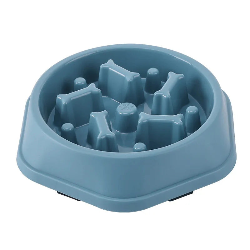 Cat & Dog Slow Feeder Bowl – Anti-Choking Non-Slip Design