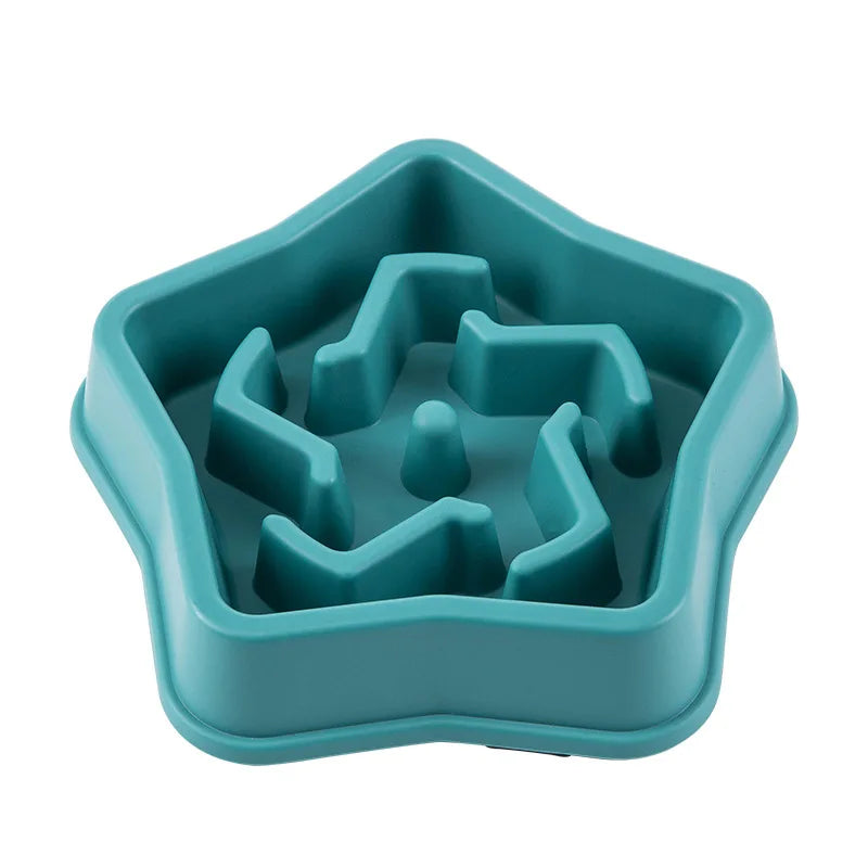 Cat & Dog Slow Feeder Bowl – Anti-Choking Non-Slip Design