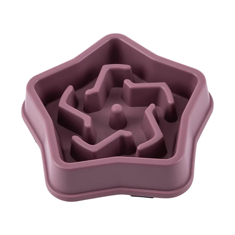 Cat & Dog Slow Feeder Bowl – Anti-Choking Non-Slip Design