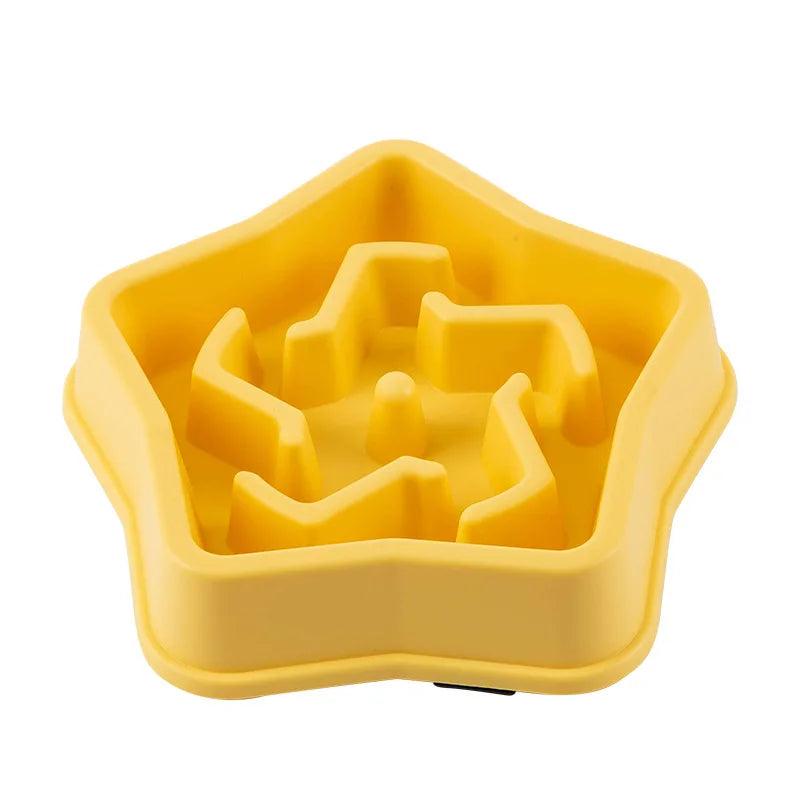 Cat & Dog Slow Feeder Bowl – Anti-Choking Non-Slip Design