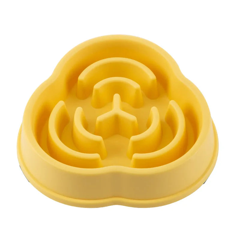 Cat & Dog Slow Feeder Bowl – Anti-Choking Non-Slip Design