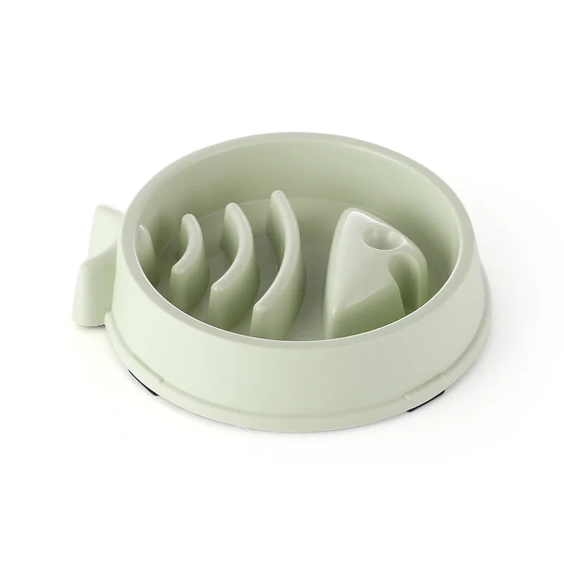 Cat & Dog Slow Feeder Bowl – Anti-Choking Non-Slip Design