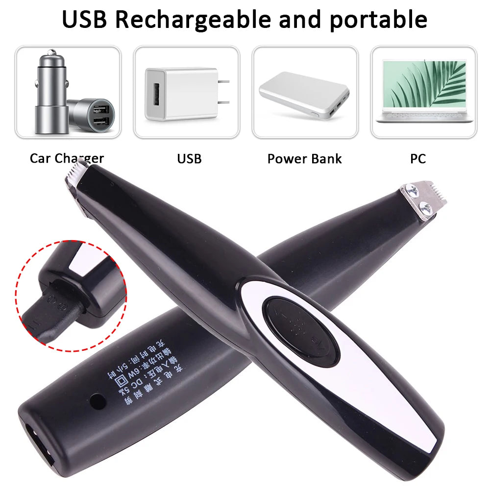 Electric Pet Clipper Grooming Kit – Rechargeable Trimmer