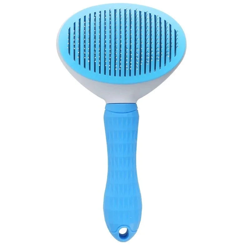 Pet Dog Brush & Cat Comb – Self Cleaning Grooming Tool