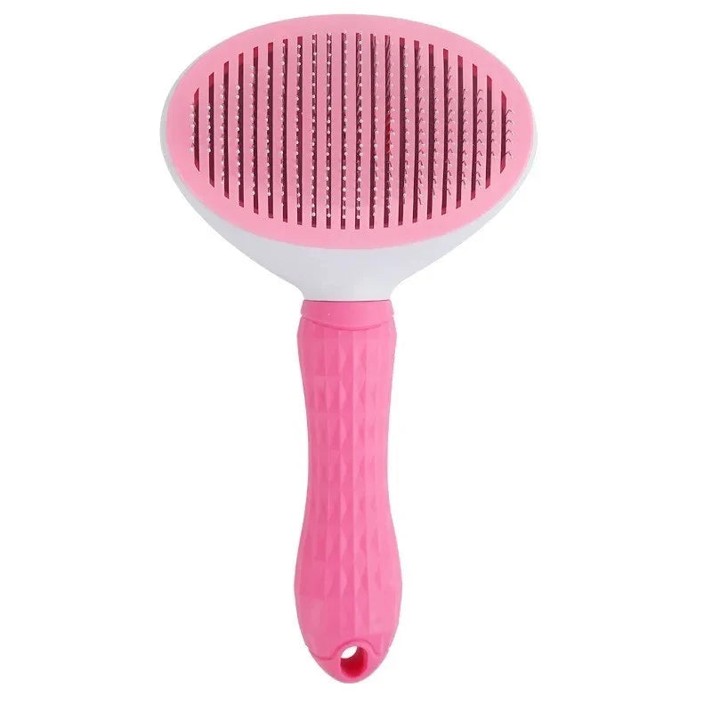 Pet Dog Brush & Cat Comb – Self Cleaning Grooming Tool