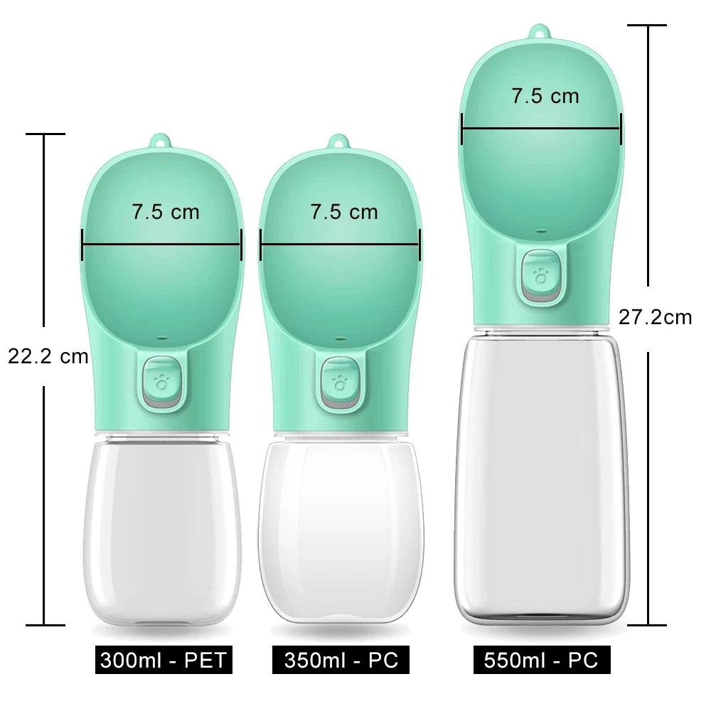 Portable Dog Water Bottle – Leakproof & Travel-Friendly